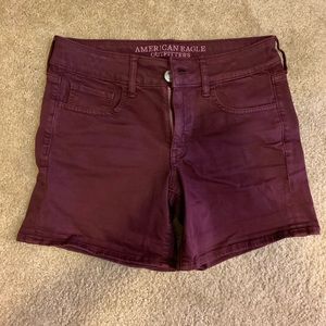 Colored Jean Shorts